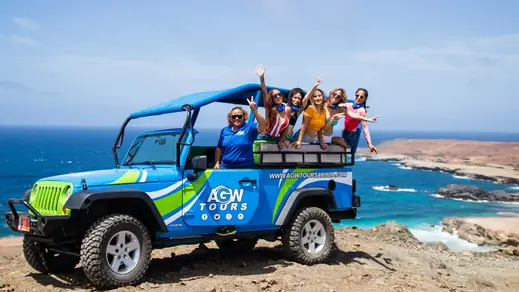 Aventura en jeep: Piscina Natural, cuevas y Baby Beach