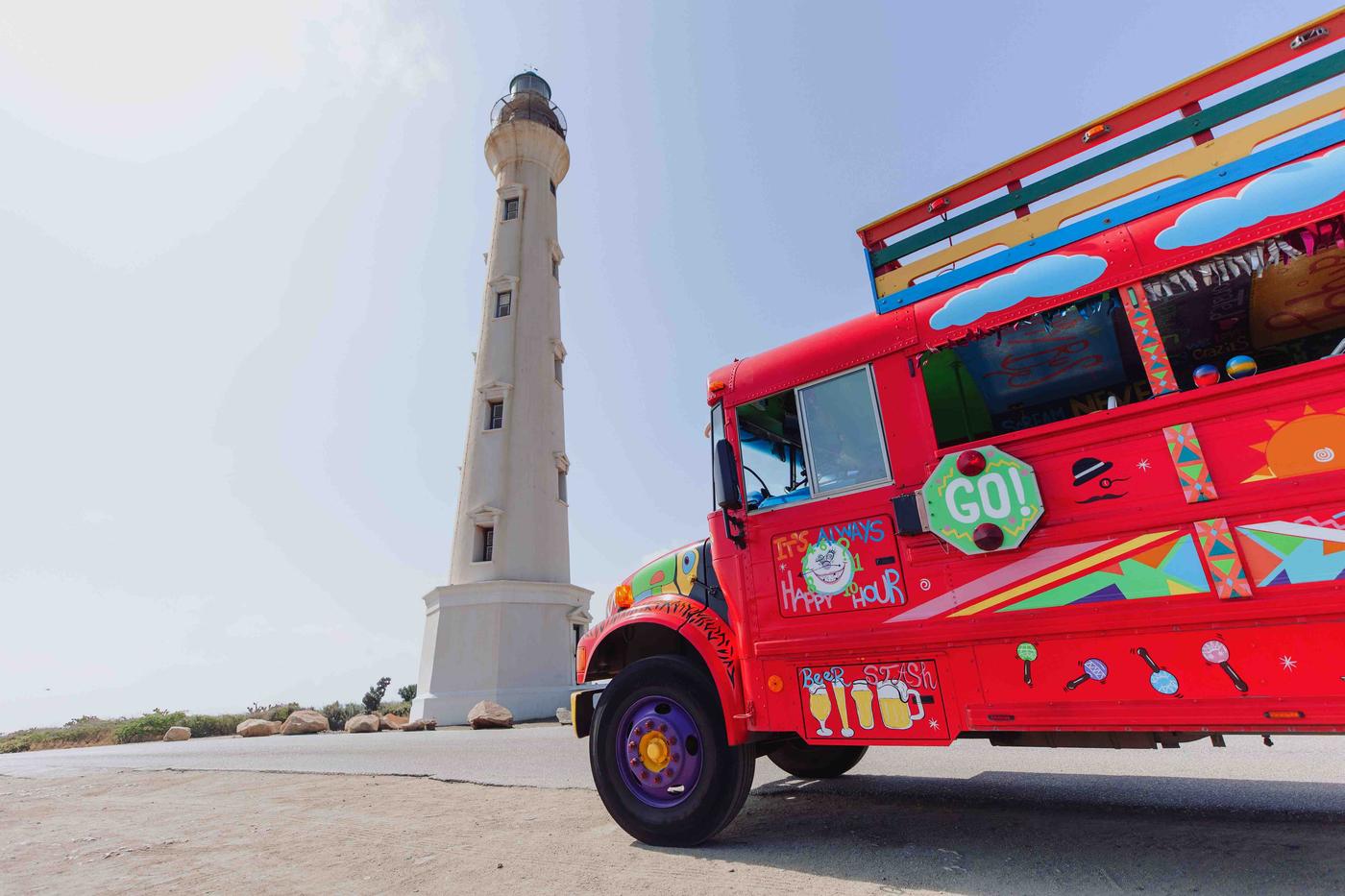 Discover Aruba by Bus: Best Sightseeing and Party Bus Tours 2026 