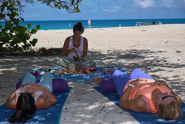 Cura Sonora, Abertura dos Chakras e Meditação em Eagle Beach