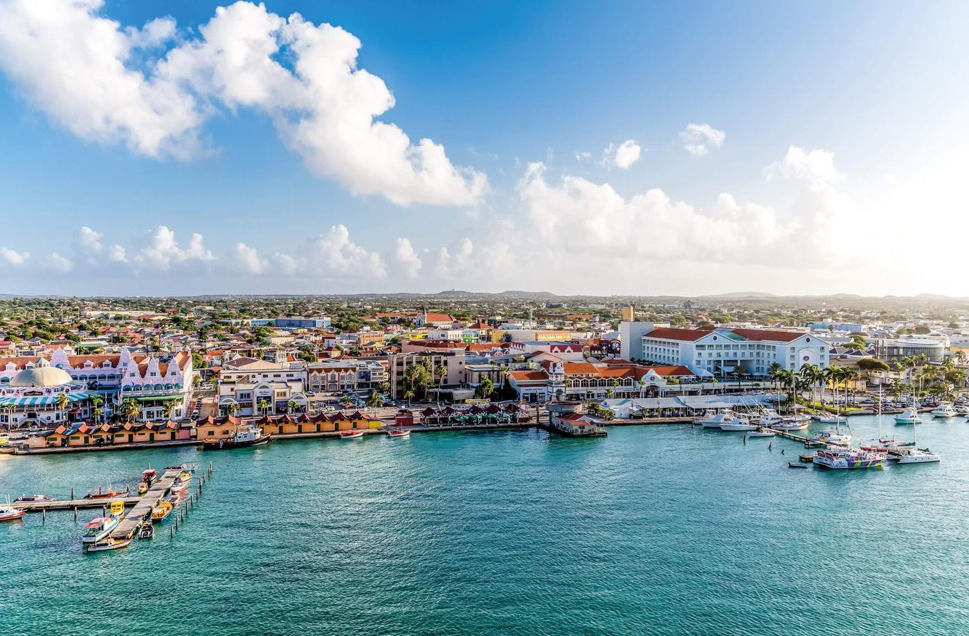 La increíble ciudad de Oranjestad