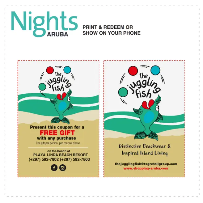 The Juggling Fish My Aruba Guide