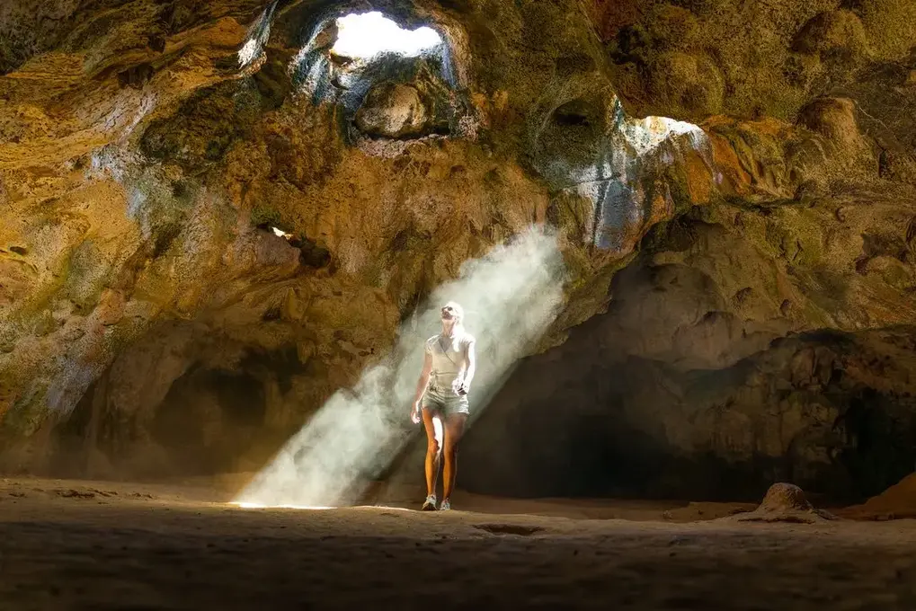 Sunlight in the Guadirikiri Cave